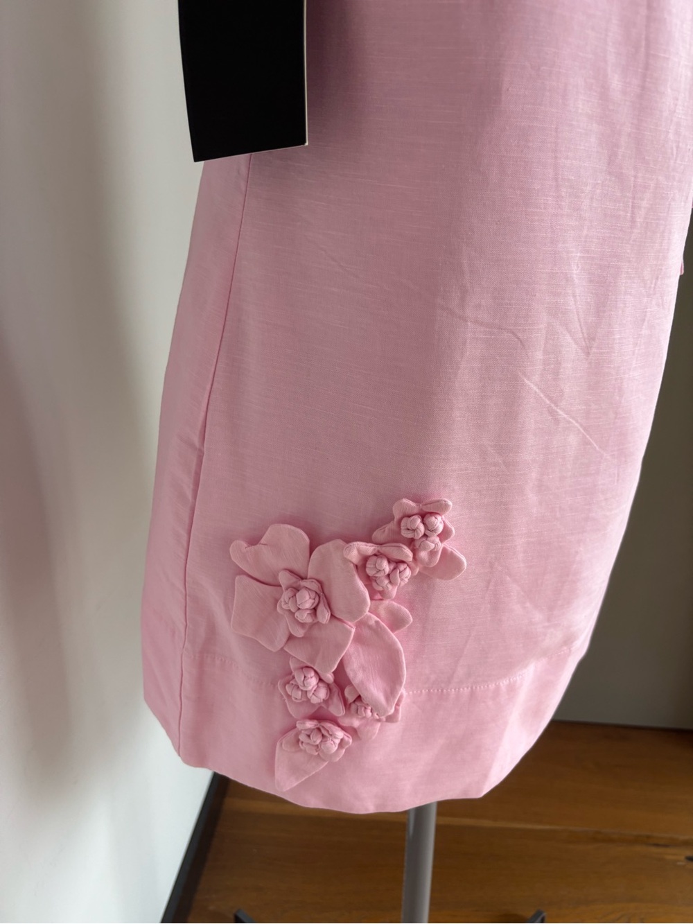 Hyacinth House Rosey Floral Linen Mini Dress S Homecoming NWT - Picture 10 of 16
